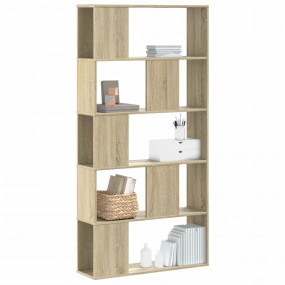 Bookcase Sonoma Oak Engineered Wood Medium Bookcase Rec...