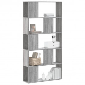 Bookcase Grey Sonoma Engineered Wood Medium Bookcase