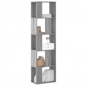 Bookcase Grey sonoma Engineered wood Medium Bookcase