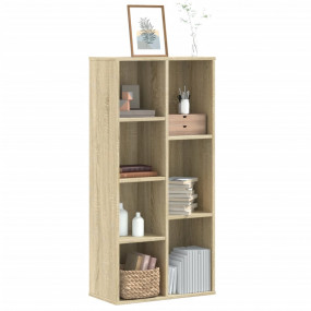 Bookcase Sonoma Oak Engineered Wood Medium Bookcase Rec...