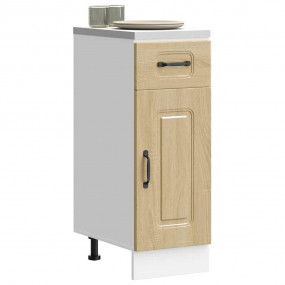Kitchen Base Cabinet Sonoma Oak Engineered Wood Medium