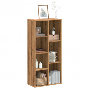 Bookcase Artisian Oak Engineered Wood Medium Bookcase