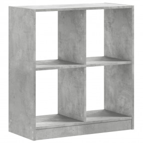 Bookcase Concrete grey Engineered wood 27.0x12.6x29.5 i...