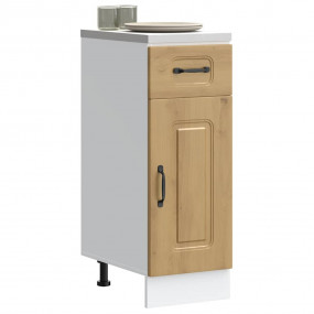 Kitchen Base Cabinet Artisan oak Engineered wood Small