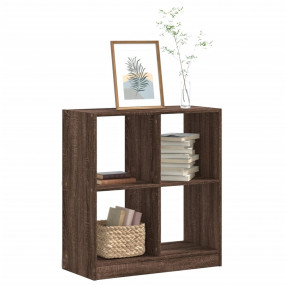 Bookcase Brown Oak Engineered wood Medium Bookcase Rect...
