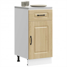 Kitchen Base Cabinet Sonoma oak Engineered wood Standar...