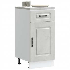 Kitchen Base Cabinet Concrete grey Engineered wood
