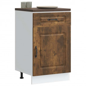 Kitchen Base Cabinet Smoked oak Engineered wood Small