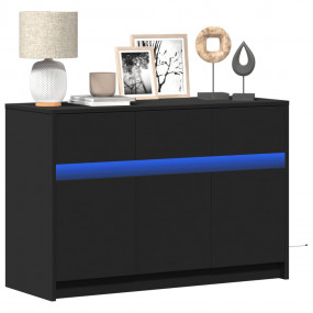 TV Cabinet Black Engineered wood Medium TV Cabinet Rect...