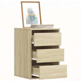 Chest Of Drawers Sonoma Oak Engineered Wood Compact