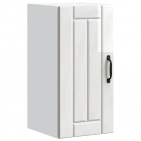 Kitchen Wall Cabinet High gloss white Engineered wood M...