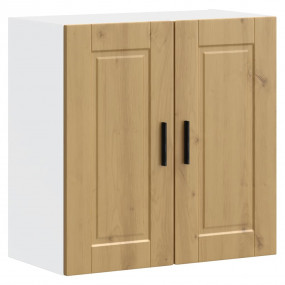 Kitchen Wall Cabinet Artisan Oak Engineered Wood Medium