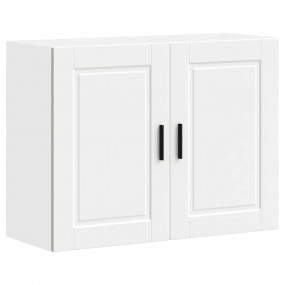 Kitchen Wall Cabinet White Engineered Wood 31.5 x 12.2 ...