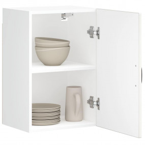 Kitchen Wall Cabinet High gloss white Engineered wood M...