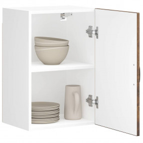 Kitchen Wall Cabinet Smoked Oak Engineered Wood Medium