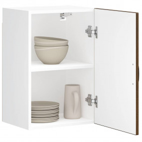 Kitchen Wall Cabinet Brown Oak Engineered Wood Small
