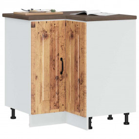 Kitchen Corner Base Cabinet Old wood Engineered wood St...