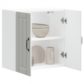 Kitchen Wall Cabinet White Engineered wood Medium