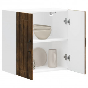 Kitchen Wall Cabinet Smoked oak Engineered wood