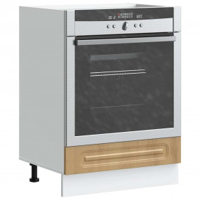 Oven Cabinet Artisan Oak Engineered Wood Compact Oven C...