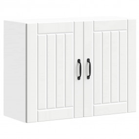 Kitchen Wall Cabinet White Engineered wood Medium Stora...