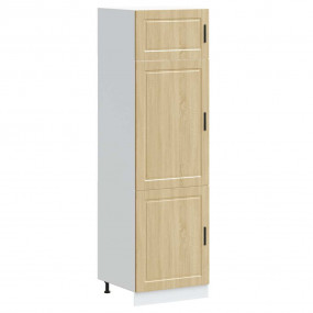 Kitchen Cupboard Sonoma oak Engineered wood Tall Adjust...