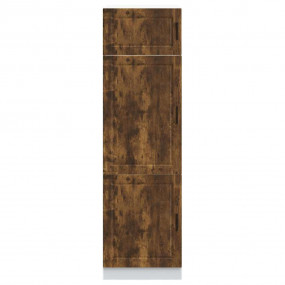 Kitchen Cupboard Smoked oak Engineered wood Large Adjus...