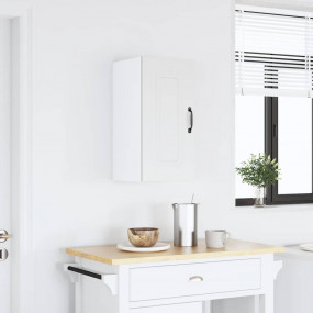Kitchen Wall Cabinet White Engineered Wood Standard