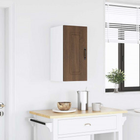 Kitchen Wall Cabinet Brown Oak Engineered Wood