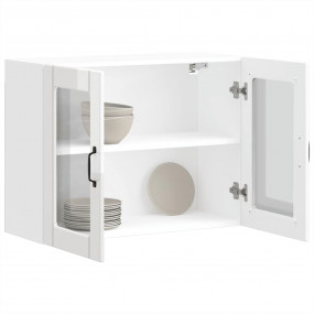 Kitchen Wall Cabinet High gloss white Engineered wood