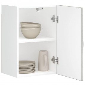 Kitchen Wall Cabinet Concrete grey Engineered wood Medi...