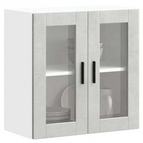 Kitchen Wall Cabinet Concrete grey Engineered wood and ...