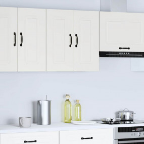 Kitchen Wall Cabinet White Engineered wood