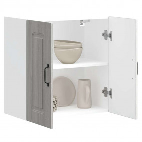 Kitchen Wall Cabinet Grey sonoma Engineered wood Medium