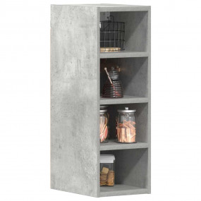 Hanging Cabinet Concrete Grey Engineered wood Compact