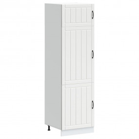 Kitchen Cupboard White Engineered wood Tall Adjustable ...