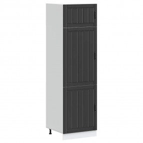 Kitchen Cupboard Black Engineered wood Tall Adjustable ...