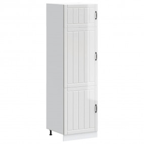 Kitchen Cupboard High gloss white Engineered wood Tall