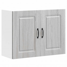 Kitchen Wall Cabinet Grey sonoma Engineered wood
