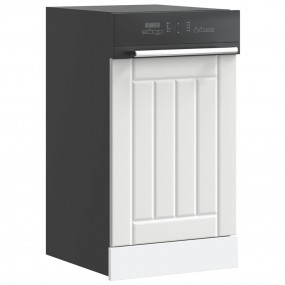 Dishwasher Panel White Engineered wood Medium Durable
