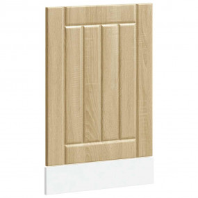 Dishwasher Panel Sonoma oak Engineered wood 17.7 x 0.6 ...