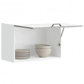 Kitchen Wall Cabinet Concrete gray Engineered wood Medi...