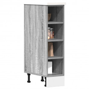 Bottom Cabinet Grey Sonoma Engineered Wood One Size