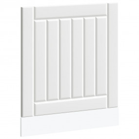 Dishwasher Panel White Engineered Wood Standard Durable
