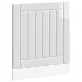 Dishwasher Panel High gloss white Engineered wood Stand...