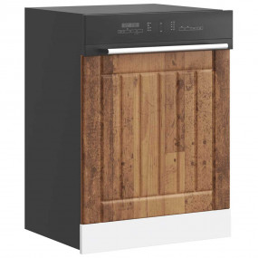 Dishwasher Panel Old wood Engineered wood Standard  Dur...