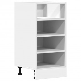 Bottom Cabinet White Engineered Wood 15.7x17.5x32.1 in