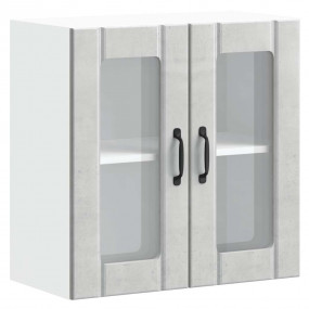 Kitchen Wall Cabinet Concrete gray Engineered wood and ...