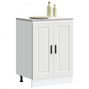 Kitchen Base Cabinet White Engineered wood Standard