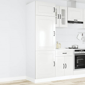 Kitchen Cupboard High gloss white Engineered wood Tall